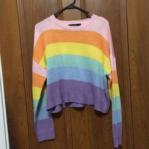 Rainbow sweater